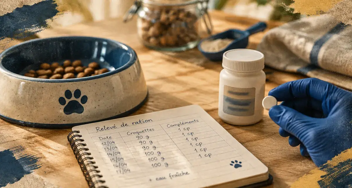 Complément alimentaire chien : vérifier la ration et les besoins