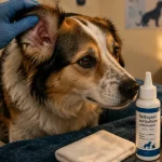 infection oreille chien traitement maison : soins et nettoyant auriculaire