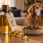 Oméga 3 chien : flacon EPA DHA, dosage en EPA et DHA